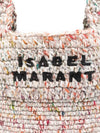 Praia Raffia Small Tote Bag Gray Women s - ISABEL MARANT - BALAAN 2