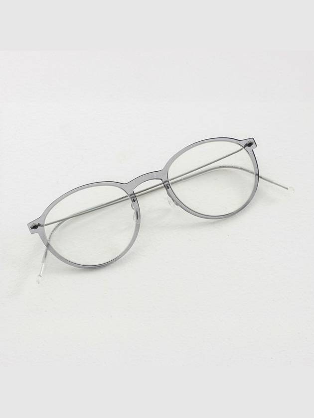 6527 C07 10 transparent clear glasses frame - LINDBERG - BALAAN 1