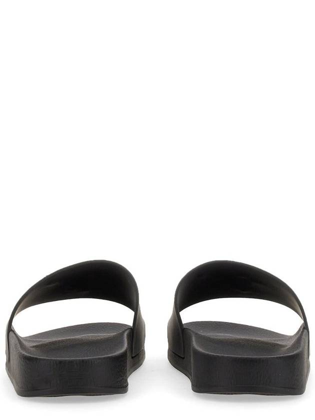 Giuseppe Zanotti Brett Slide Sandal With Logo - GIUSEPPE ZANOTTI - BALAAN 4