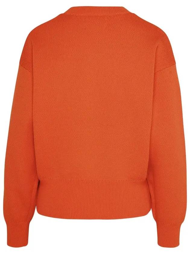 Ailys Logo Crew Neck Knit Top Orange - ISABEL MARANT - BALAAN 4