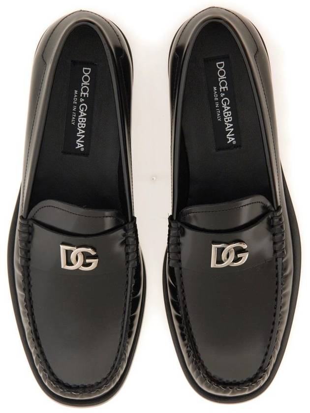 Dolce & Gabbana Loafer With Logo - DOLCE&GABBANA - BALAAN 2