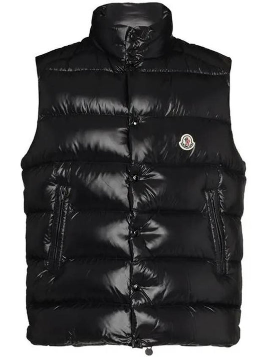 Tip Tibb Down Vest Black - MONCLER - BALAAN.