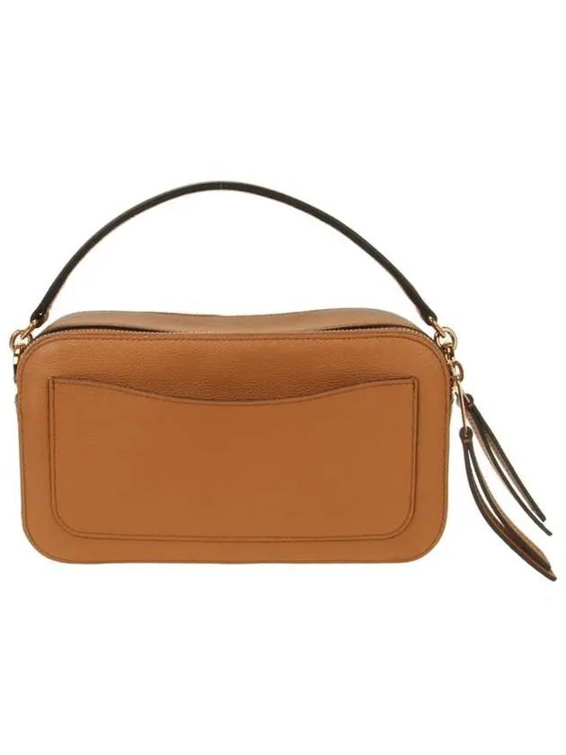 T Timeless Leather Cross Bag Brown - TOD'S - BALAAN 4