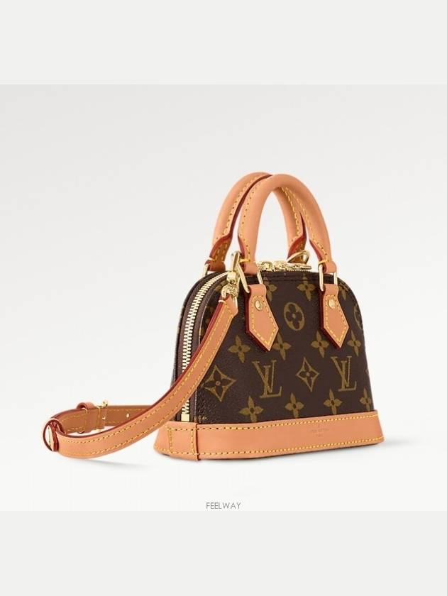 Nano Alma Monogram Tote Bag Brown - LOUIS VUITTON - BALAAN 4