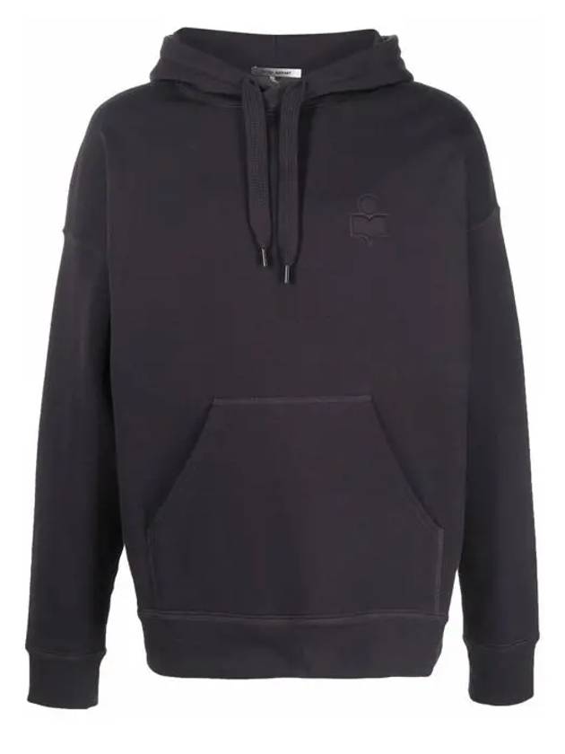 SW0340 MALEK logo hooded sweatshirt - ISABEL MARANT - BALAAN 2