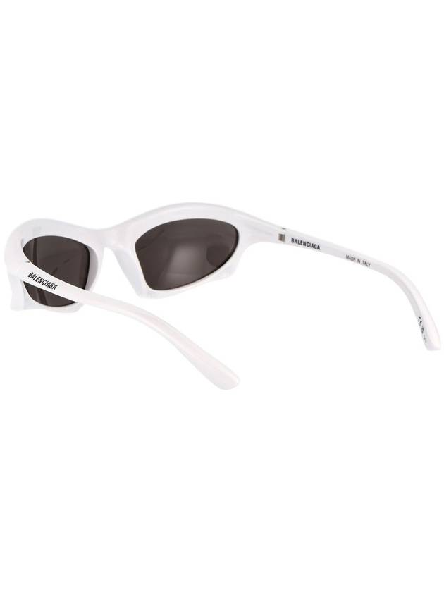 nylon BAT RECTANGLE sunglasses white - BALENCIAGA - BALAAN 5