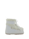 Icon Low Fake Fur Winter Boots White - MOON BOOT - BALAAN 1