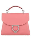 Gancini Small Tote Bag Pink - SALVATORE FERRAGAMO - BALAAN 1