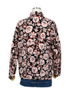 Women's Flower Blouse Black Pink - KENZO - BALAAN 4