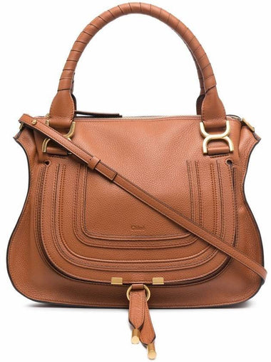 Marcie Medium Tote Bag Brown - CHLOE - BALAAN 1