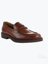 Metropole London Leather Loafers Brown - ECCO - BALAAN 2