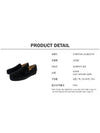 Roller Boat Spike Suede Slip-Ons Black - CHRISTIAN LOUBOUTIN - BALAAN 8