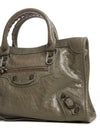 Le City Small Tote Bag Army Green - BALENCIAGA - BALAAN 5