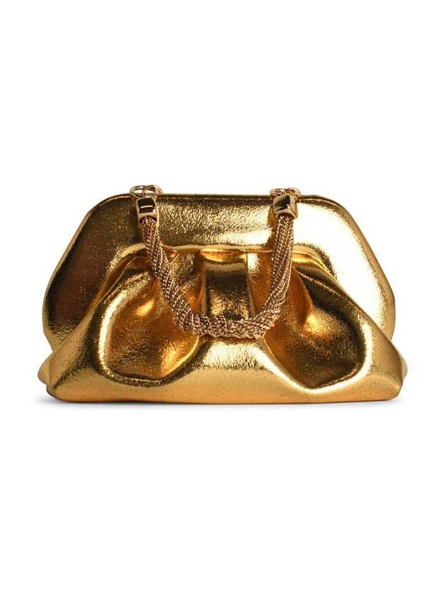 Themoirè 'Tia' Gold Palm Bag - THE MOIRE - BALAAN 1