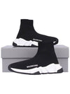 Speed Trainer High Top Sneakers Black - BALENCIAGA - BALAAN 10