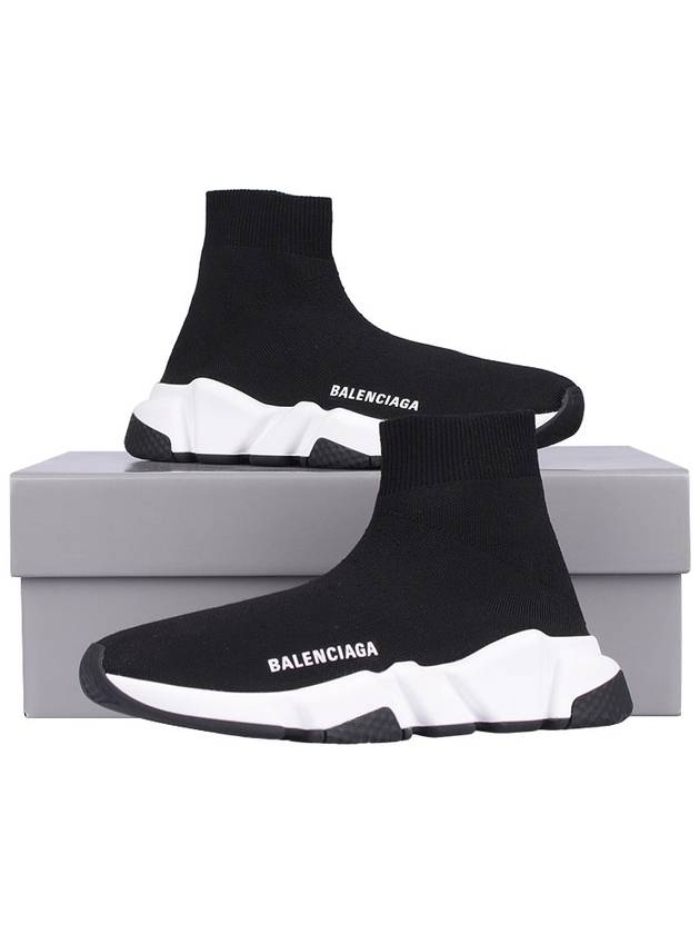 Speed Trainer High Top Sneakers Black - BALENCIAGA - BALAAN 10