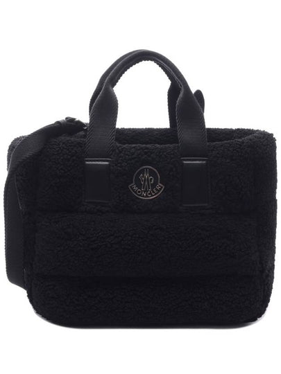 Women s CARADOC Fleece Mini Tote Shoulder Bag 5L00016 M3189 999 24F - MONCLER - BALAAN 2