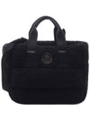 Women s CARADOC Fleece Mini Tote Shoulder Bag 5L00016 M3189 999 24F - MONCLER - BALAAN 1