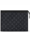 Pochette Voyage Monogram Eclipse Pouch Bag Black - LOUIS VUITTON - BALAAN 2