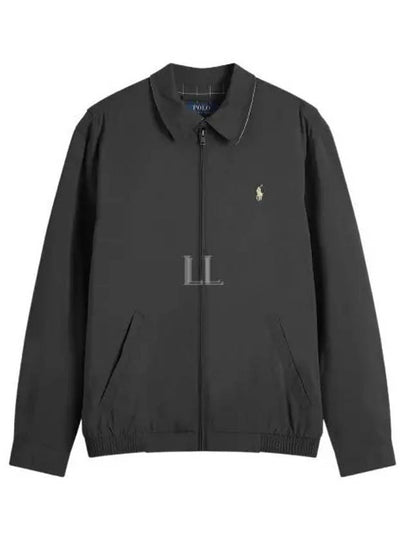 Harrington Windbreaker Black - POLO RALPH LAUREN - BALAAN 2