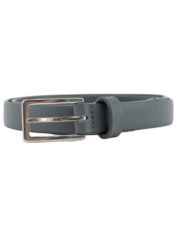 Men's French Leather Belt Gray - BOTTEGA VENETA - BALAAN 1