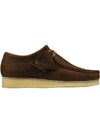 Wallabee Suede Loafers Beeswax - CLARKS - BALAAN 1