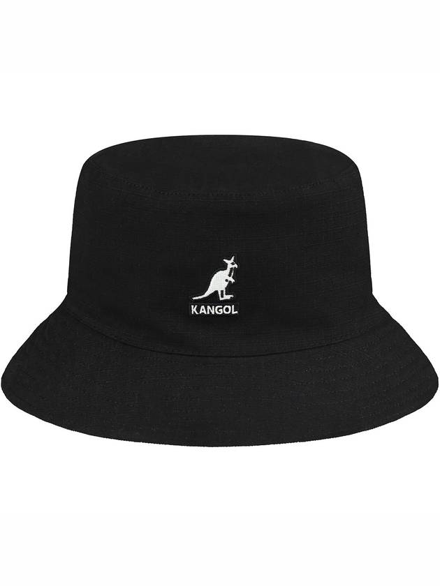 Hat Bucket Hat Bungeoji K5364 Reversible Black Silver - KANGOL - BALAAN 2