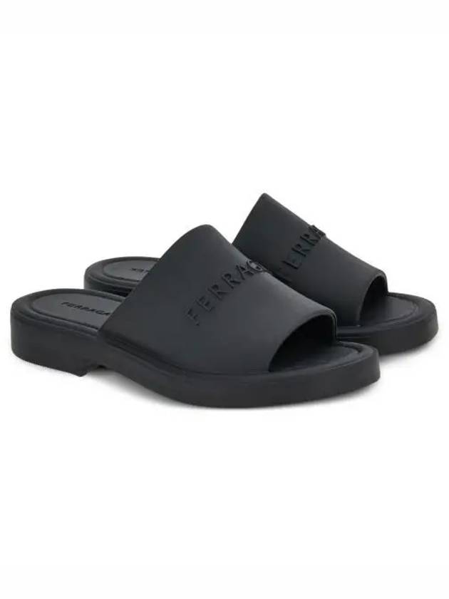 Women s Slippers GIUNEVA NERO 0763358 - SALVATORE FERRAGAMO - BALAAN 1