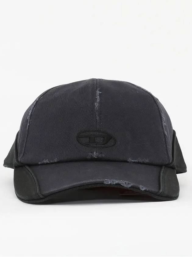 C Dale Distressed Colour Block Base Ball Cap Navy - DIESEL - BALAAN 2