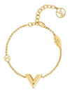 Essential V Bracelet Gold - LOUIS VUITTON - BALAAN 1