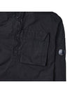 Gabardine Lens Long Sleeve Anorak Black - CP COMPANY - BALAAN 9