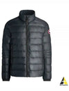 Crofton Quilting Down Padding Jacket Carbon - CANADA GOOSE - BALAAN 2