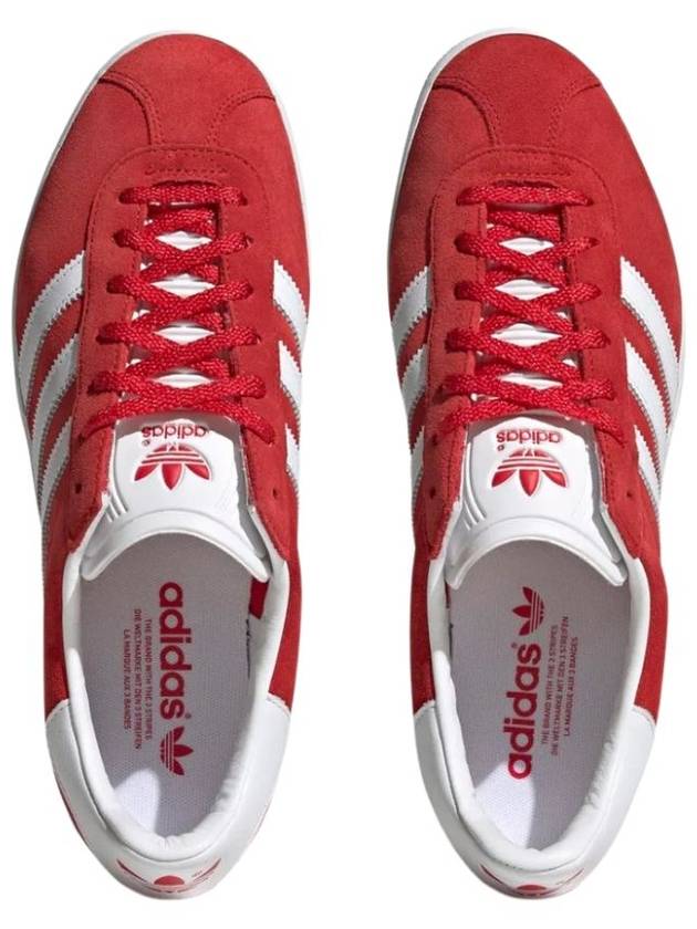 Gazelle Suede Low Top Sneakers Better Scarlet - ADIDAS - BALAAN 7