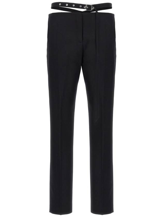 The Attico Belt Detail Trousers - THE ATTICO - BALAAN 1