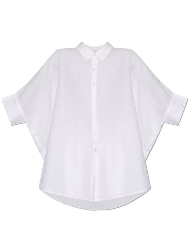 Posse ‘Lula’ Oversize Shirt, Women's, White - POSSE - BALAAN 1