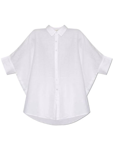 Posse ‘Lula’ Oversize Shirt, Women's, White - POSSE - BALAAN 1