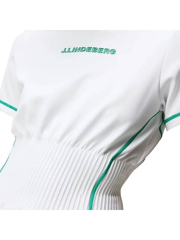 Kim short sleeve t-shirt white - J.LINDEBERG - BALAAN 3