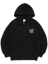 STAR SKETCH HOOD ZIP UP BLACK - NET SOCIAL CLUB - BALAAN 1