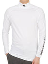 Golf Aello Soft Compression Short Sleeve T Shirt White - J.LINDEBERG - BALAAN 6