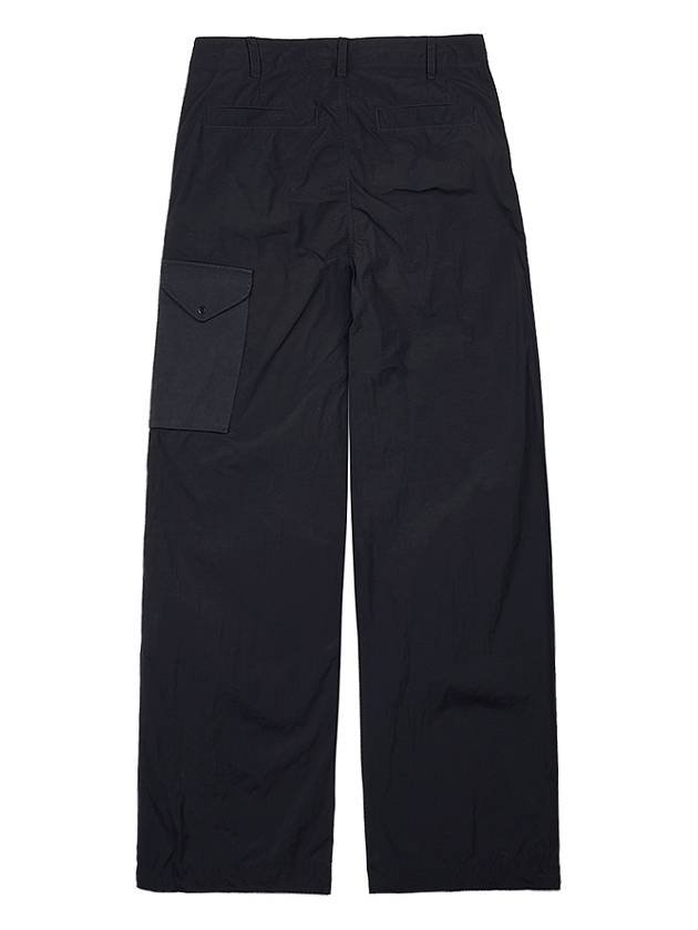 Flap Pocket Cargo Wide Pants Black - TEN C - BALAAN 3