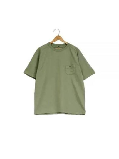 9.5Oz Basic Short Sleeve T-Shirt Green - NIGEL CABOURN - BALAAN 2