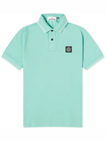 24SS Stone Island Cotton Pique Short Sleeve Polo TShirt_Slim Fit 80152SC18 V0052 - POLO RALPH LAUREN - BALAAN 1