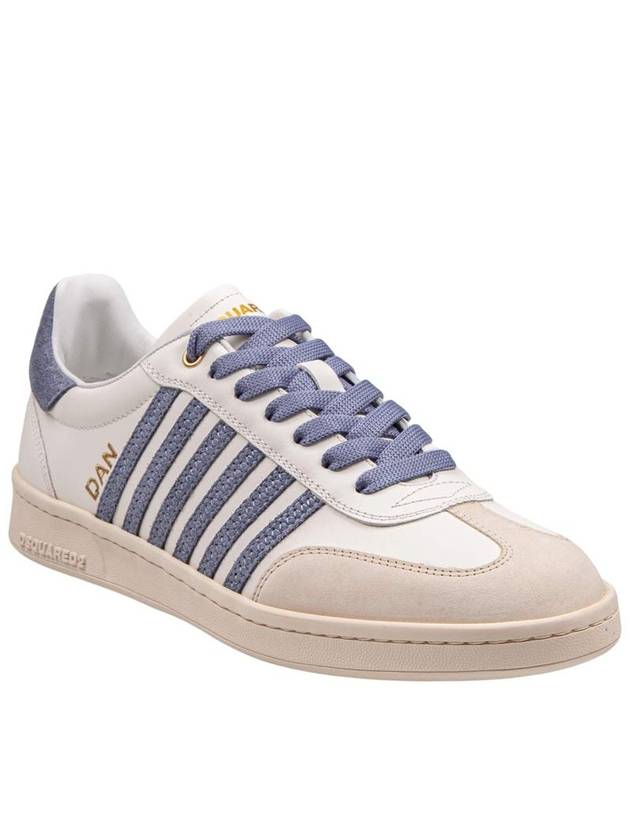 DSQUARED2 Leather And Suede Sneakers - DSQUARED2 - BALAAN 2