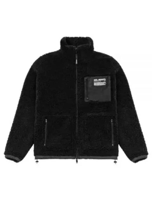 15737 Black Billie Fleece Jacket - AXEL ARIGATO - BALAAN 1