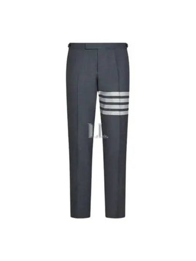 4 Bar Low Rise Slacks Grey - THOM BROWNE - BALAAN 2