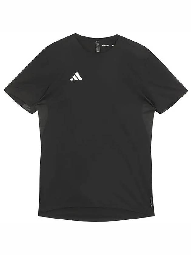 Adizero Essentials Running Short Sleeve T-Shirt Black - ADIDAS - BALAAN 3