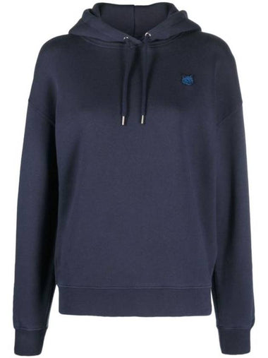 Bold Head Fox Patch Comfort Hooded Ink Blue - MAISON KITSUNE - BALAAN 1