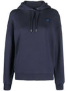 Bold Head Fox Patch Comfort Hooded Ink Blue - MAISON KITSUNE - BALAAN 1