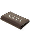 VLTN Logo Half Wallet Brown - VALENTINO - BALAAN 5