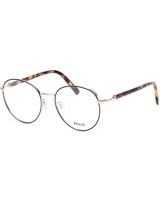 Glasses Frame BY5046H 005 Round Metal Light Men Women - BALLY - BALAAN 7